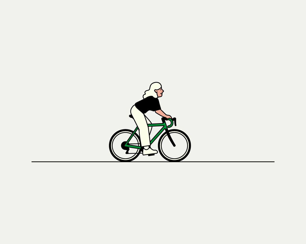 Il·lustració bicicleta